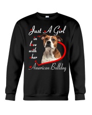 Love Her - American Bulldog 1 Crewneck Sweatshirt tile