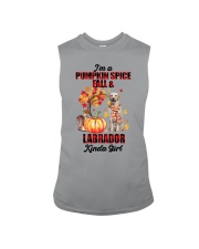 Pumpkin Girl - Labrador 2 Sleeveless Tee tile