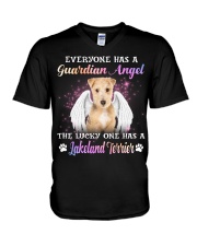 Guardian - Lakeland Terrier V-Neck T-Shirt tile