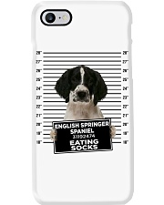 Criminal - English Springer Spaniel Phone Case tile