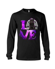 Heaven Love - BLACK Pug 2 Long Sleeve Tee tile