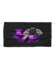 Heaven Love - BLACK Pug 2 Mask tile