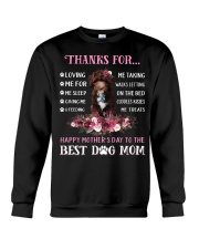 Thanks Mom - CHOCOLATE goldendoodle Crewneck Sweatshirt tile