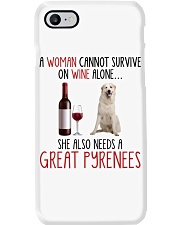 She Also Needs - Great Pyrenees Dog Phone Case tile