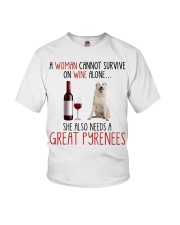 She Also Needs - Great Pyrenees Dog Youth T-Shirt tile