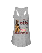 German Shepherd Mom Ladies Flowy Tank tile