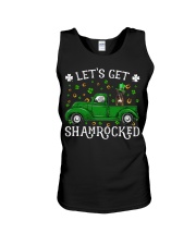 Shamrocked - BRINDLE Boxer Unisex Tank tile