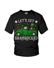 Shamrocked - BRINDLE Boxer Youth T-Shirt tile