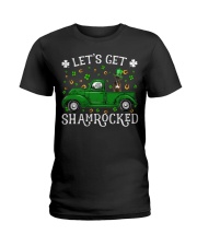 Shamrocked - BRINDLE Boxer Ladies T-Shirt tile