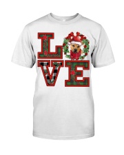 Christmas Love - Pitbull Boxer Mix Premium Fit Mens Tee tile