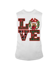 Christmas Love - Pitbull Boxer Mix Sleeveless Tee tile