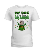 Lucky Charm - English Setter Ladies T-Shirt tile