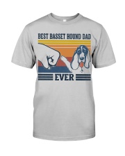 Basset Hound Dad Ever Classic T-Shirt front