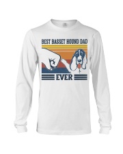 Basset Hound Dad Ever Long Sleeve Tee tile