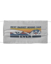 Basset Hound Dad Ever Mask tile