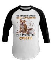 The Difference - Old English Bulldog Baseball Tee tile