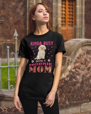 Kinda Busy - GOLD Morkie Classic T-Shirt apparel-classic-tshirt-lifestyle-06