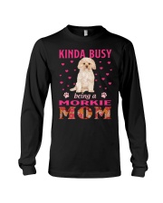 Kinda Busy - GOLD Morkie Long Sleeve Tee tile