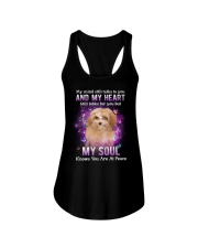 My Soul - APRICOT Maltipoo Ladies Flowy Tank tile