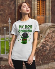 Lucky Charm - Grosser Münsterländer Classic T-Shirt apparel-classic-tshirt-lifestyle-06