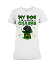 Lucky Charm - Grosser Münsterländer Premium Fit Ladies Tee tile