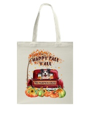 Pumpkin House - BLUE MERLE Collie Tote Bag tile