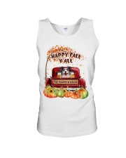 Pumpkin House - BLUE MERLE Collie Unisex Tank tile