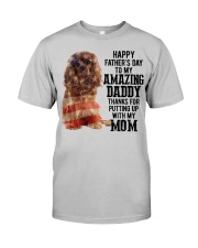 Father Day - Ruby Cavalier King Charles Spaniel Classic T-Shirt front