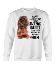 Father Day - Ruby Cavalier King Charles Spaniel Crewneck Sweatshirt tile