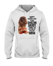 Father Day - Ruby Cavalier King Charles Spaniel Hooded Sweatshirt tile