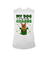 Lucky Charm - Silky Terrier Sleeveless Tee tile