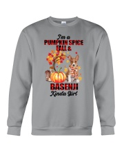 Pumpkin Girl - Basenji Crewneck Sweatshirt tile
