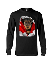 Canada Flag - Airedale Terrier Long Sleeve Tee tile