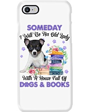 Old Lady - Toy Fox Terrier Phone Case tile