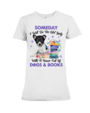 Old Lady - Toy Fox Terrier Premium Fit Ladies Tee tile