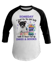 Old Lady - Toy Fox Terrier Baseball Tee tile