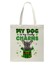 Lucky Charm - Grey French Bulldog Tote Bag tile
