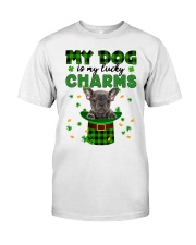 Lucky Charm - Grey French Bulldog Premium Fit Mens Tee tile