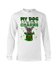 Lucky Charm - Grey French Bulldog Long Sleeve Tee tile