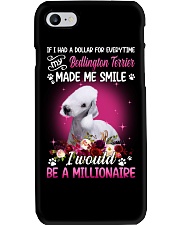 Millionaire - Bedlington Terrier Phone Case tile