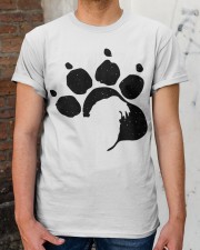 Dog Foot - Tibetan Spaniel Classic T-Shirt apparel-classic-tshirt-lifestyle-30