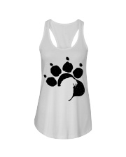 Dog Foot - Tibetan Spaniel Ladies Flowy Tank tile