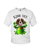 Lucky Kiss - Cavalier King Charles Spaniel 2 Youth T-Shirt tile