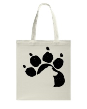 Dog Foot - Shetland Sheepdog Tote Bag tile