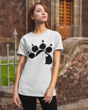 Dog Foot - Shetland Sheepdog Classic T-Shirt apparel-classic-tshirt-lifestyle-06