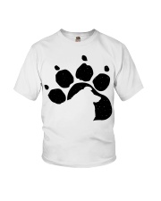 Dog Foot - Shetland Sheepdog Youth T-Shirt tile