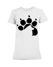 Dog Foot - Shetland Sheepdog Premium Fit Ladies Tee tile