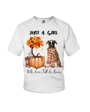 Fall And - Boxer Youth T-Shirt tile