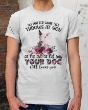 At The End - Bull Terrier 2 Classic T-Shirt apparel-classic-tshirt-lifestyle-30