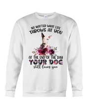 At The End - Bull Terrier 2 Crewneck Sweatshirt tile